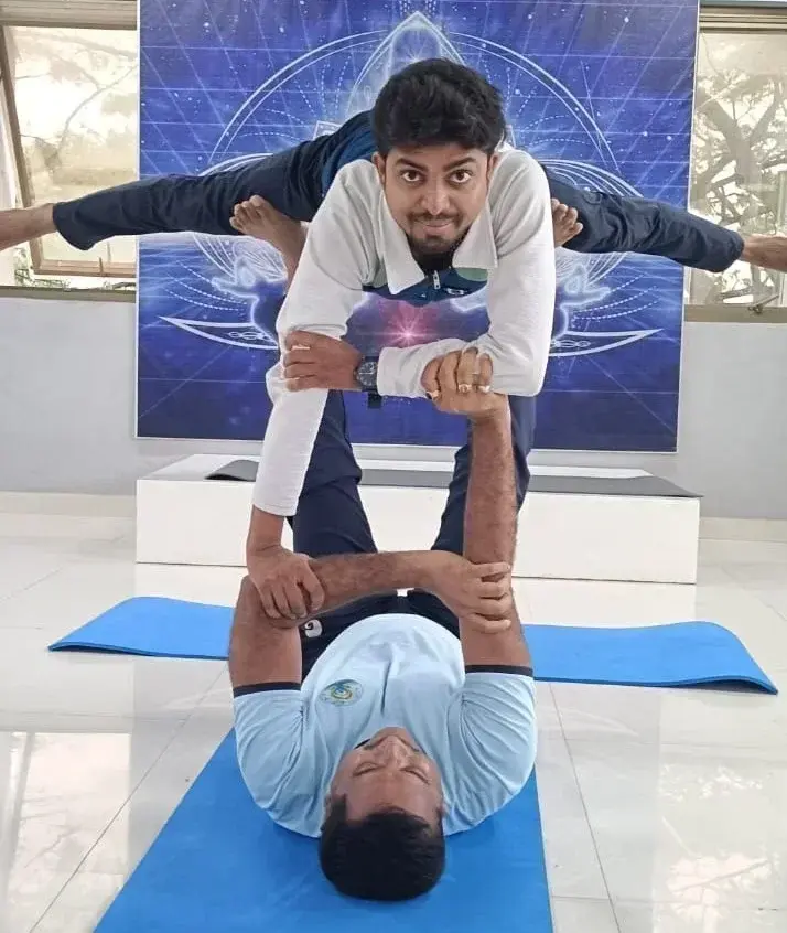 Therapeutic Spine Wall Rope Decompression Yoga in Boisar - Yoga With Pavan